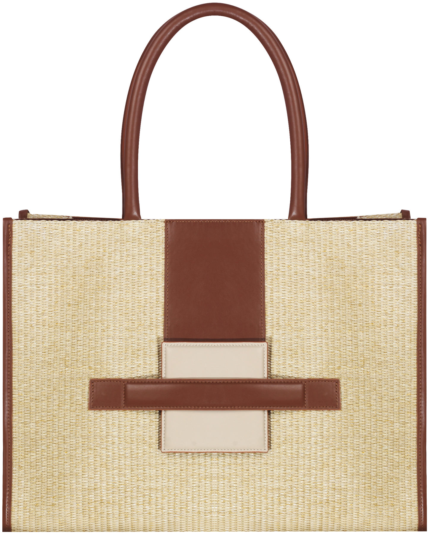 BO Tote Raffia-Camel 