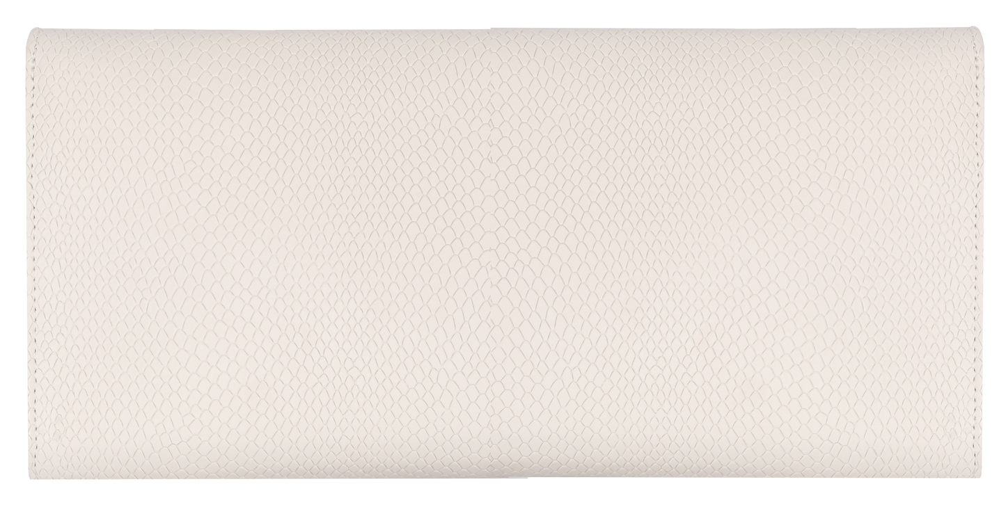 Sienna Clutch White