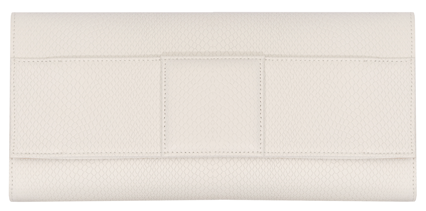 Sienna Clutch White