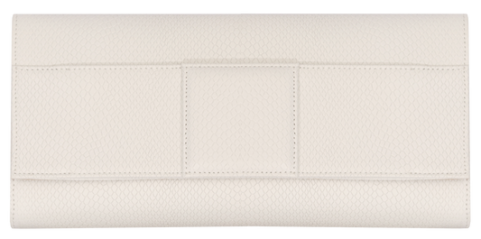 Sienna Clutch White