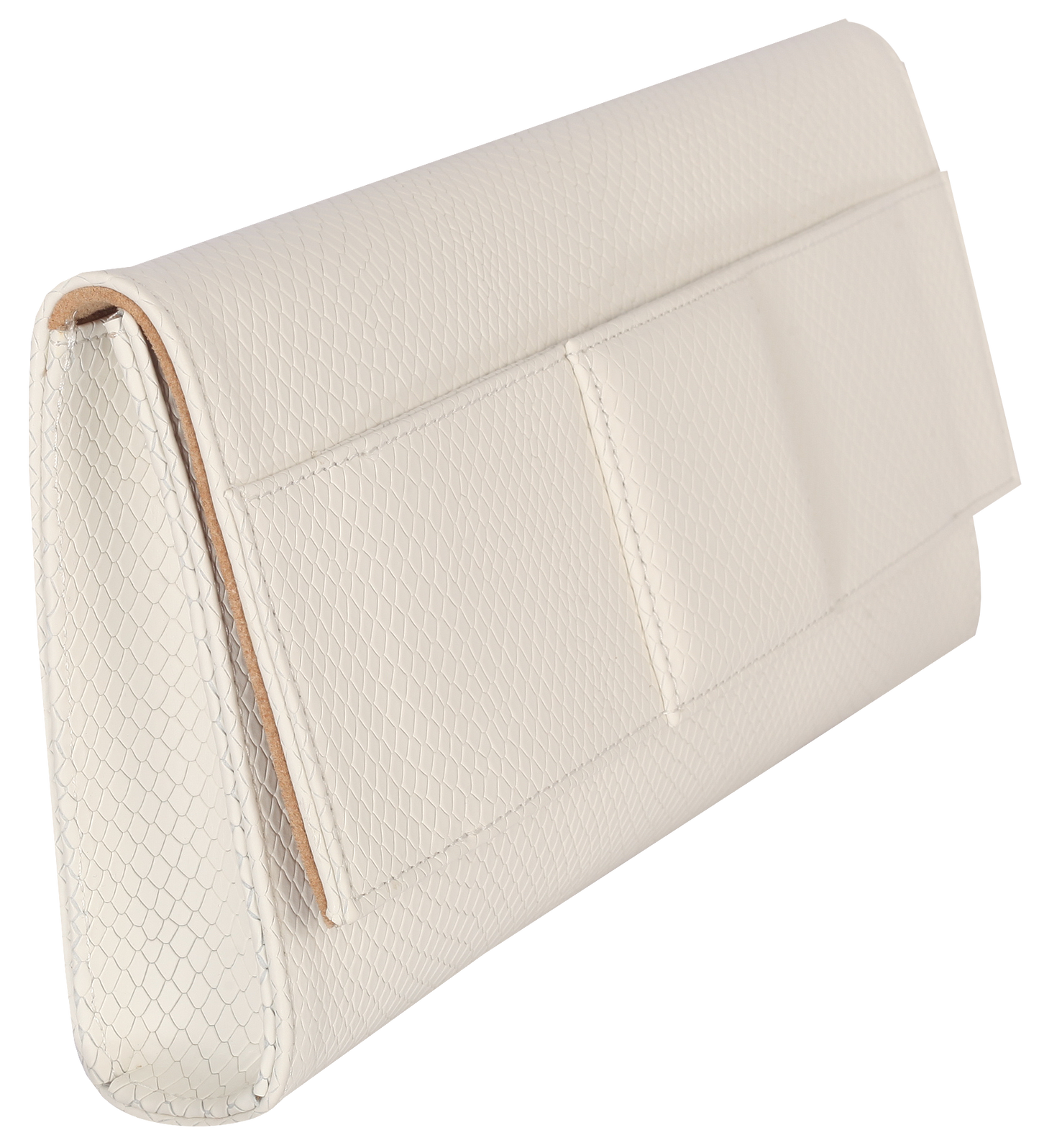 Sienna Clutch White